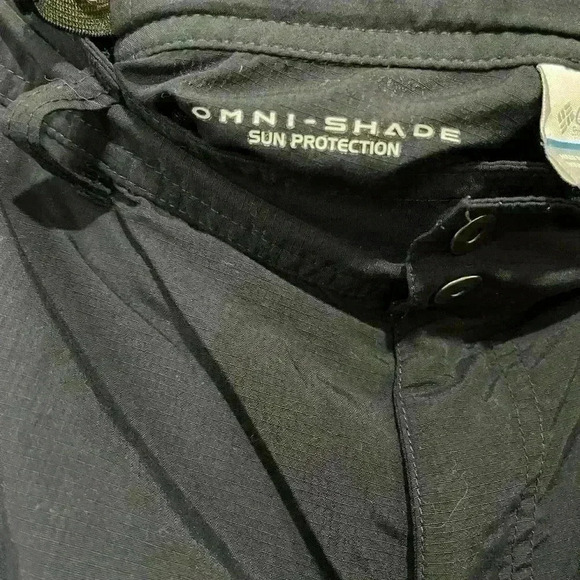 Columbia capri women’s navy size  8 omni-shade sun protection cargo - Picture 3 of 6